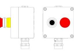 Взрывозащищенный Корпус Из Алюминия 120X120X90Мм1Ex D E Iic Т6 Gb X / Ex Tb. ..