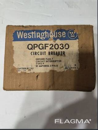 Westinghouse QPGF2030 сақтандырғыш бұзғыш, 240В 30 А 2-қуатты Жаңа
