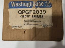 Westinghouse QPGF2030 сақтандырғыш бұзғыш, 240В 30 А 2-қуатты Жаңа