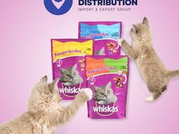 Whiskas 105g, мокрый корм для котов, оптовая продажа
