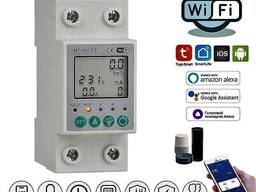 WiFi автомат с защитой от перегрузки по напряжению и току со счетчиком