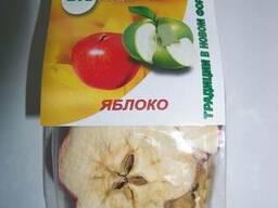 Яблоки вакуумной сушки, чипсы, BioClub, фасовка 50г