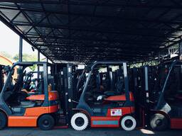 Японский вилочный погрузчик (кара) Toyota