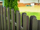 Заборная доска, Металлоштакетник, штакетник металический, забор - фото 2