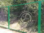 Заборы и ограждения из сетки Рабицы - фото 3