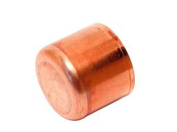 Заглушка медная D= 1 1/8; 1 3/8; 1 5/8… , Способ присоед. : пайка в Костанае