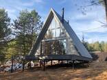 Загородный дом в стиле АФРЕЙМ ГЛЭМПИНГ Дома из дерева Алматы - фото 3
