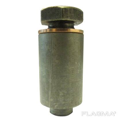 Закладная конструкция ЗК4-1-87 55 мм прямая, с резьбой М24х1 по ТУ 36.1037-85