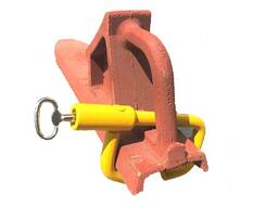 Замок для тормозного ЖД башмака