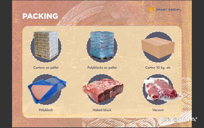 Замороженное мясо оптом (Курица, Говядина, Свинина)