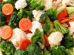 Замороженные ягоды, овощи и фрукты