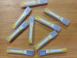 Запасные лезвия для канцелярских ножей 9 мм. Количество в наборе 10 шт