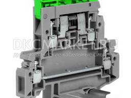 Zda518Gr Держатель Предохранителя. Двух-Уровневый. 4 Кв. Мм. Серый. С Диодным. ..