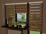Жалюзи День-Ночь на деревянные и ПВХ окна - фото 3