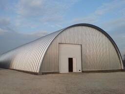 Жақтаусыз арка тәрізді ангарлар