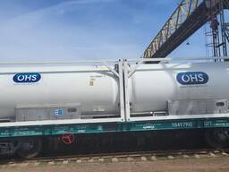 Железнодорожный вагон-платформа модели 13-6953