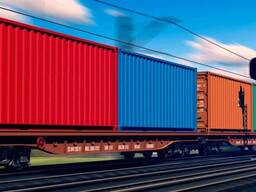 Железнодорожные контейнерные грузоперевозки с Кокшетау в Китай