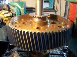 Зубофрезерные и зуборезные работы