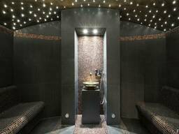 «Звёздное небо» в интерьере саун, хамамах и квартир