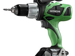 Аккумуляторная ударная дрель-шуруповёрт Hitachi DV18DBL. ..